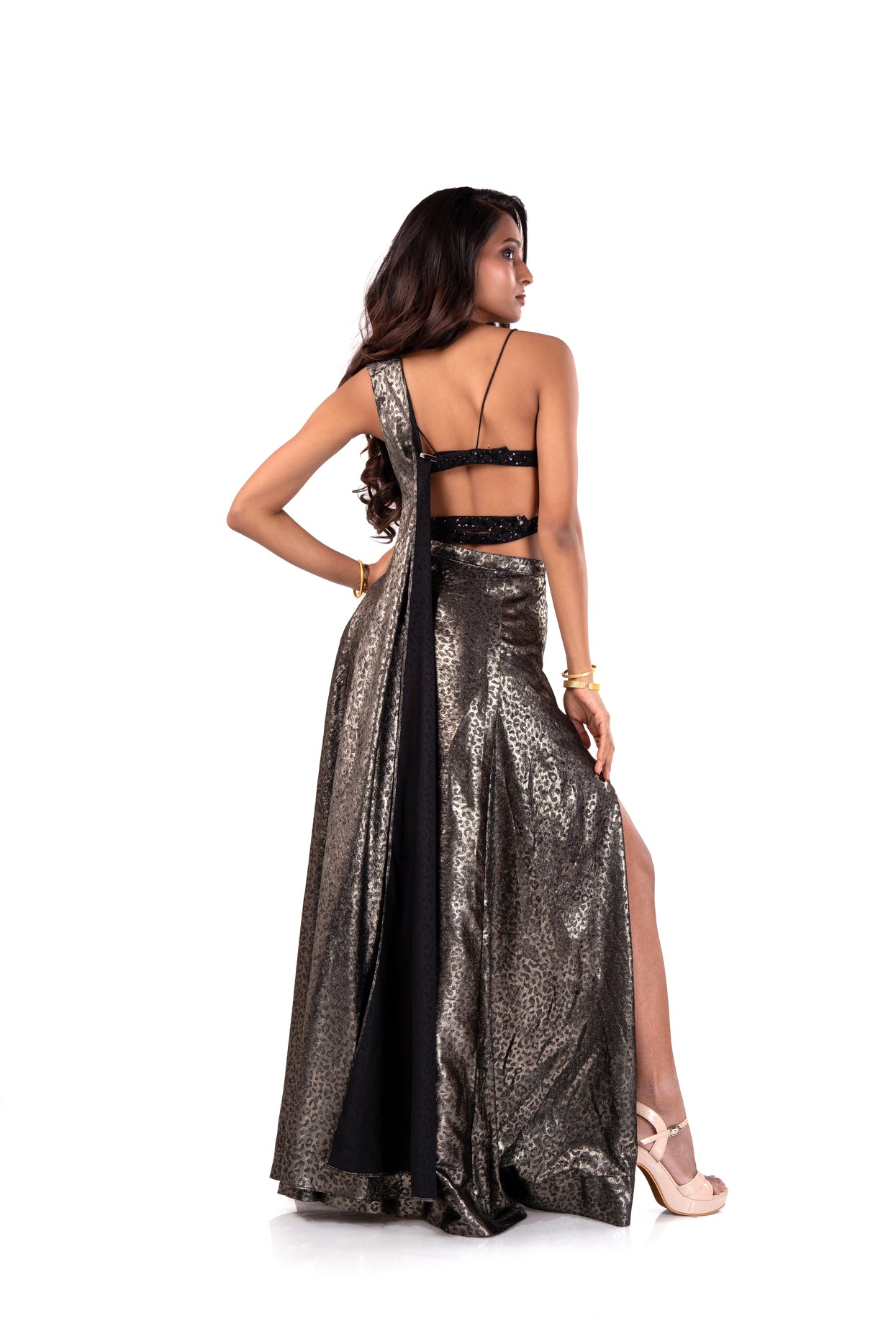 Black Skirt Set