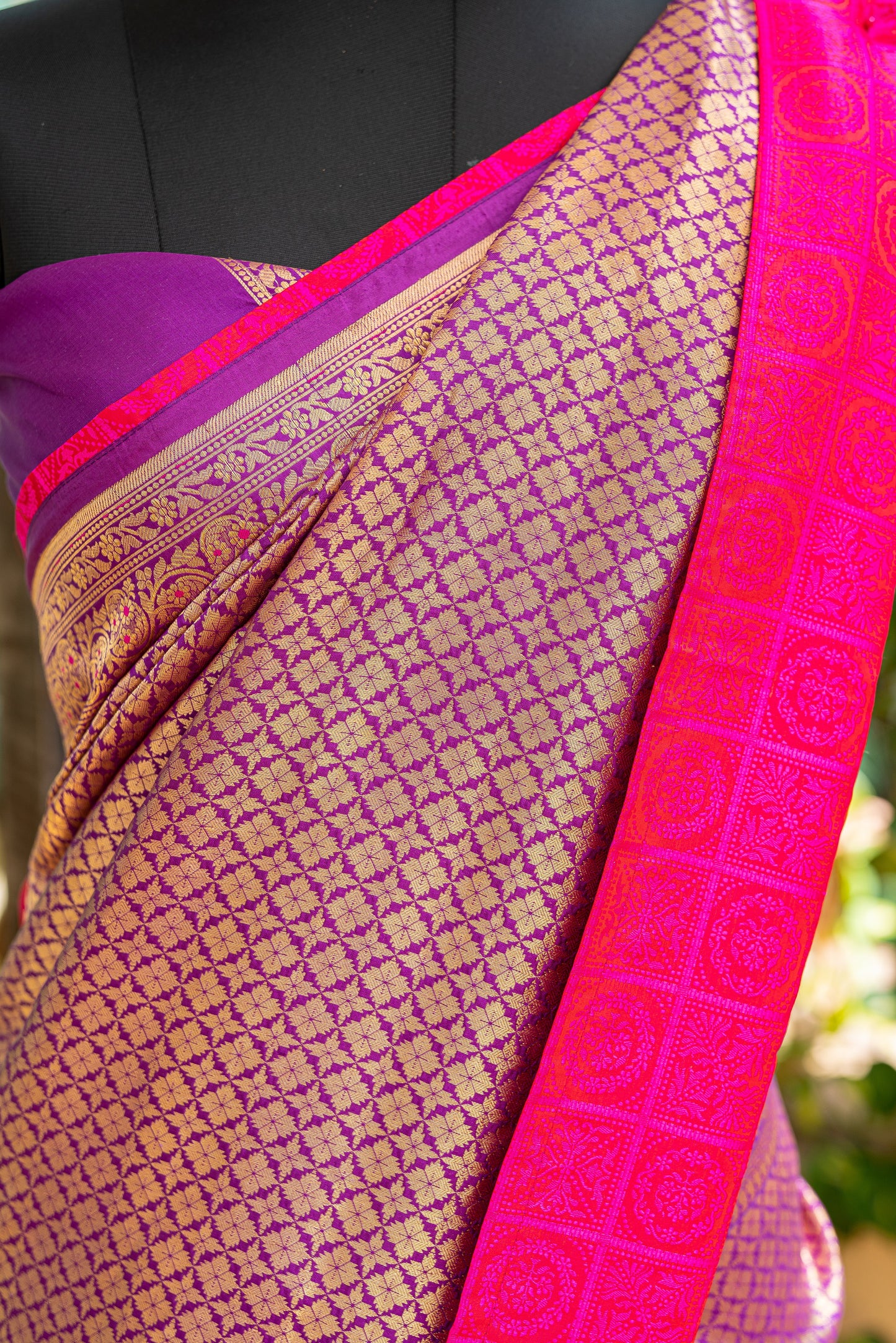 Kanjivaram Banarasi Saree Set