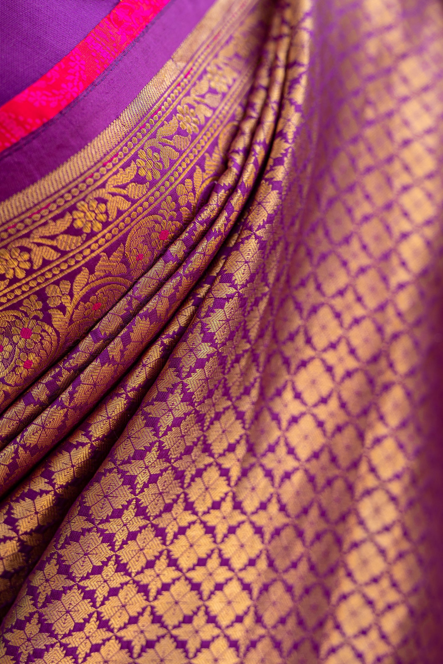 Kanjivaram Banarasi Saree Set