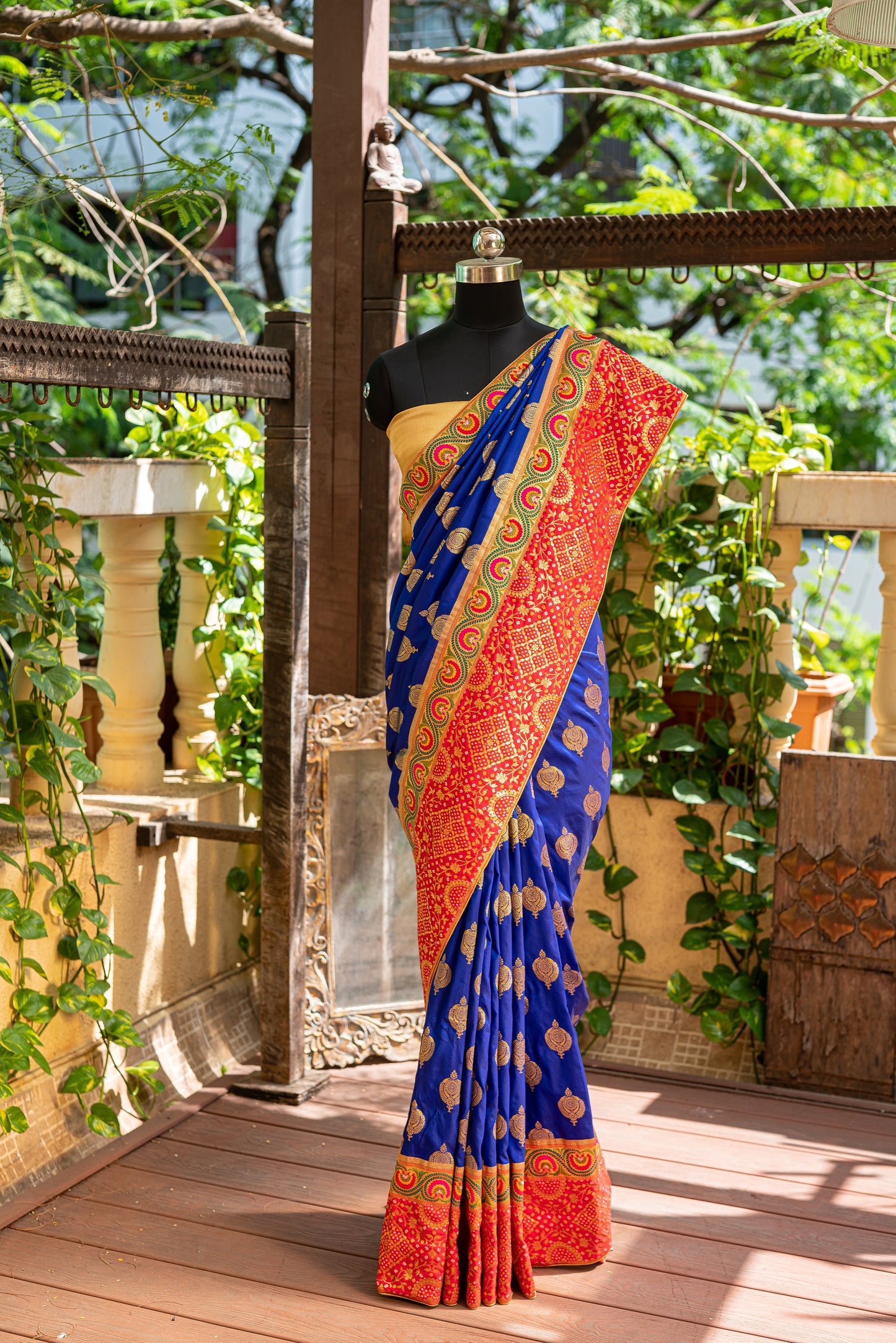 Banarasi Silk Saree Set