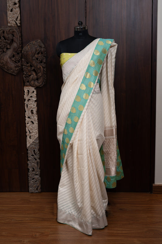 Banarasi Cotton Saree Set