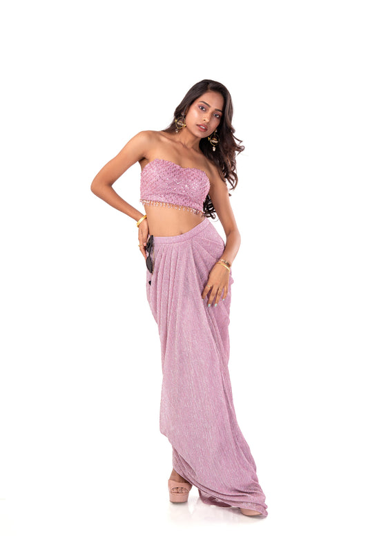 Mauve Two piece set