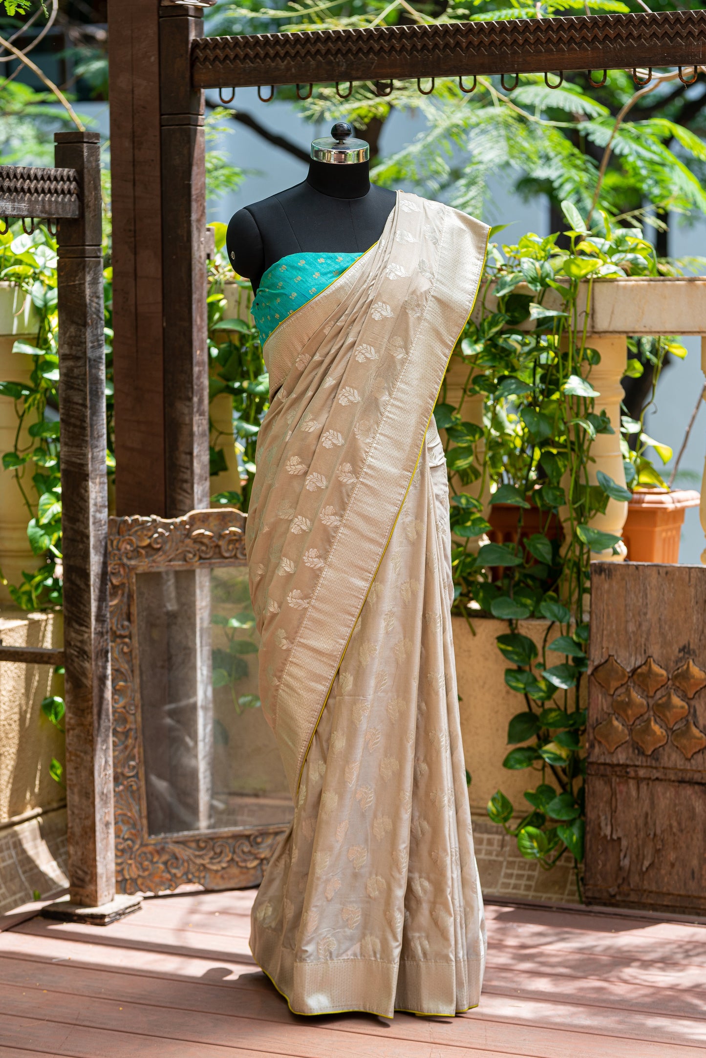 Banarasi Silk Saree Set