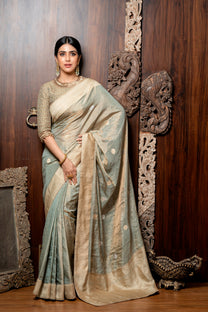 Banarasi Tissue Saree Set