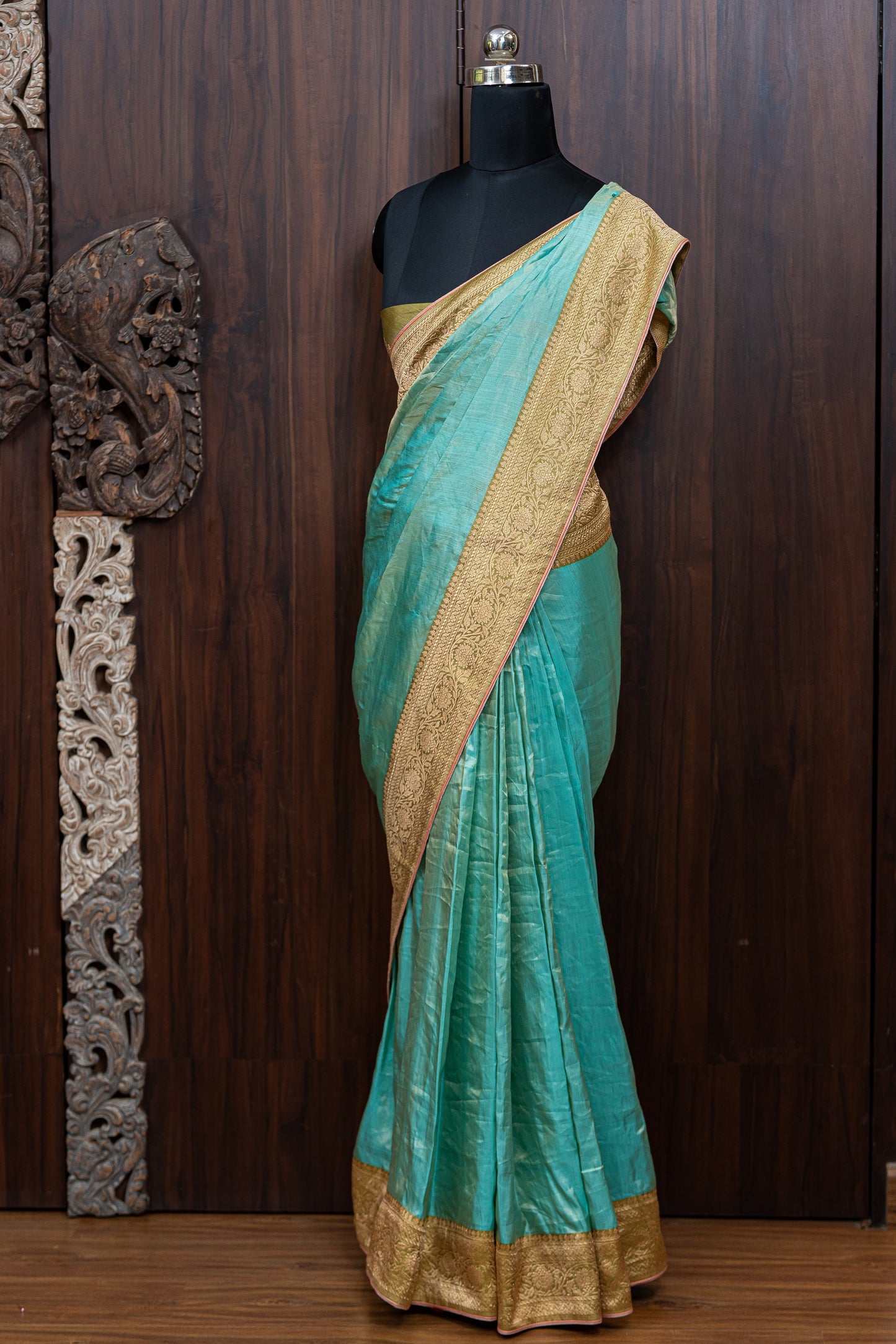 Banarasi Silk Saree Set