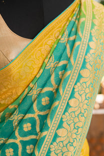 Banarasi Georgette Saree Set