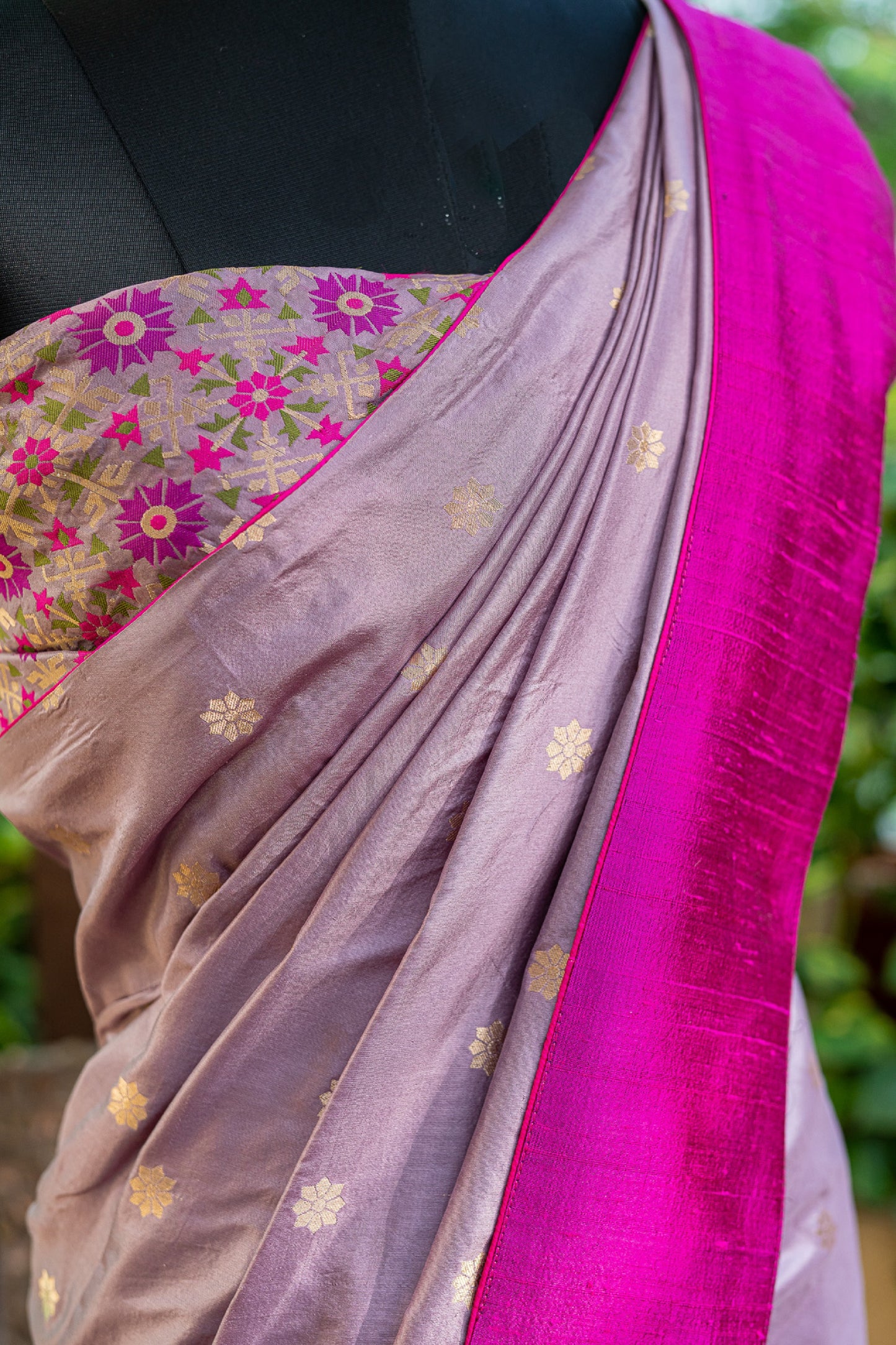 Banarasi Silk Saree Set