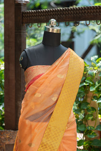 Banarasi Soft Organza Saree Set