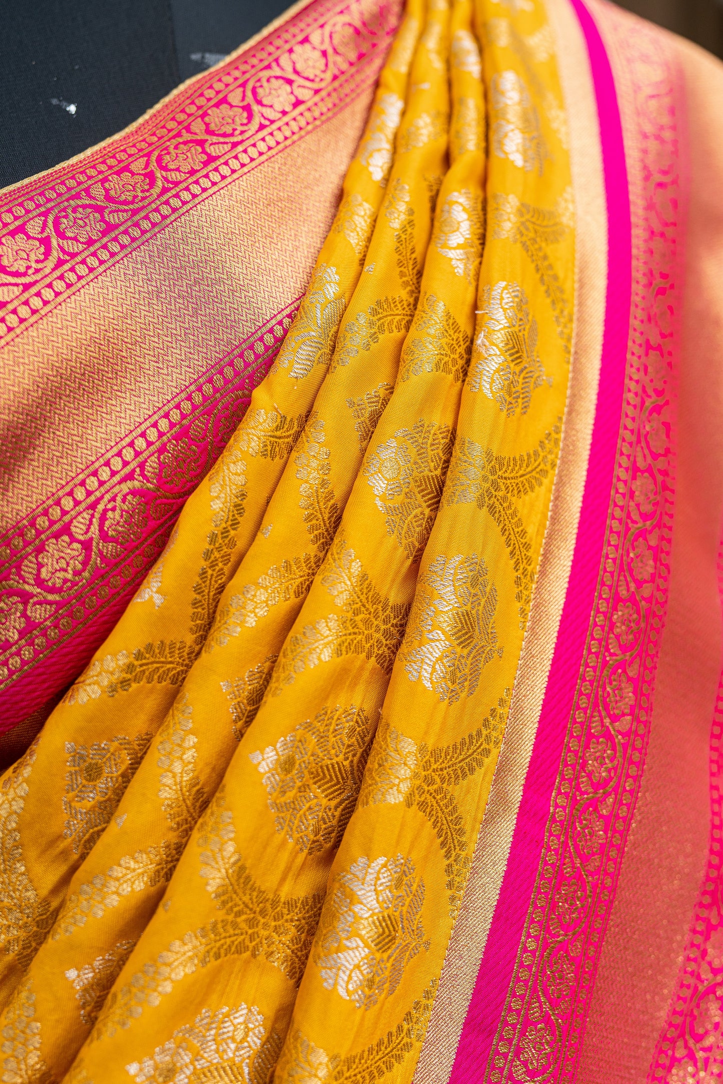 Banarasi Silk Saree Set