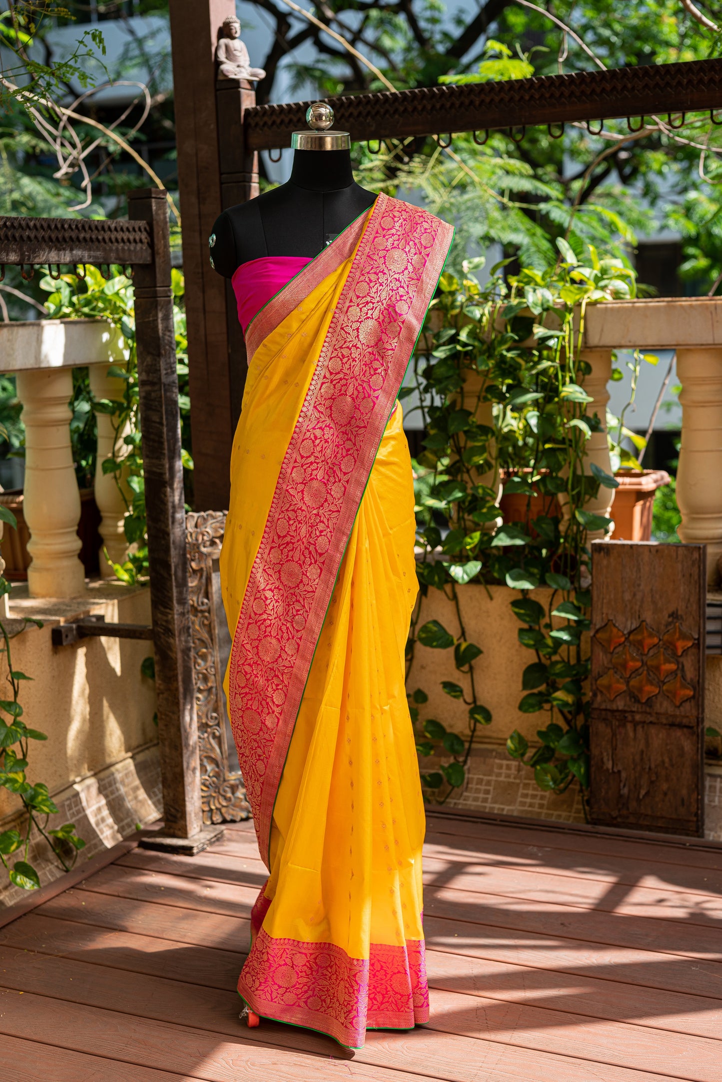 Banarasi Silk Saree Set