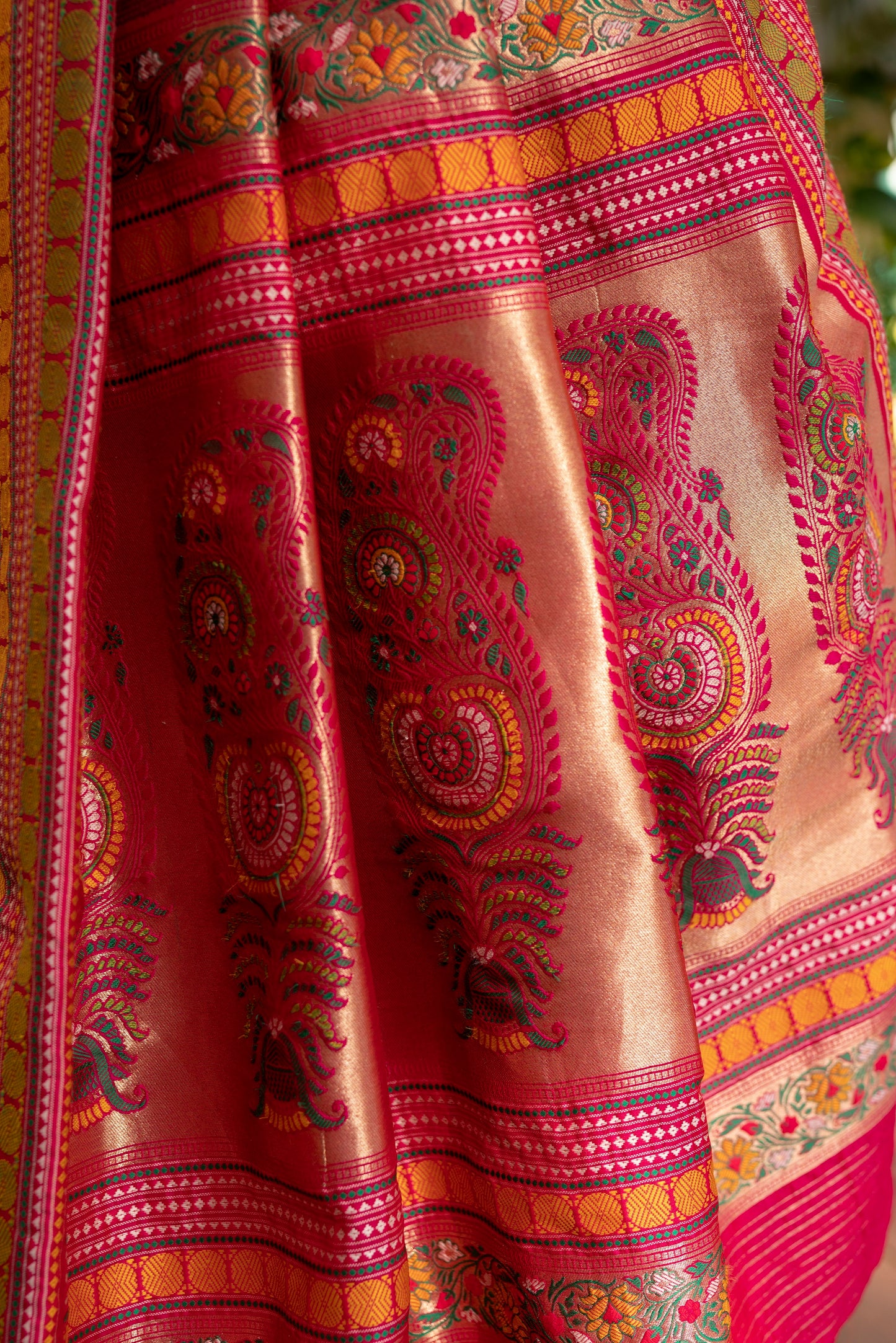 Banarasi Patola Silk Saree Set