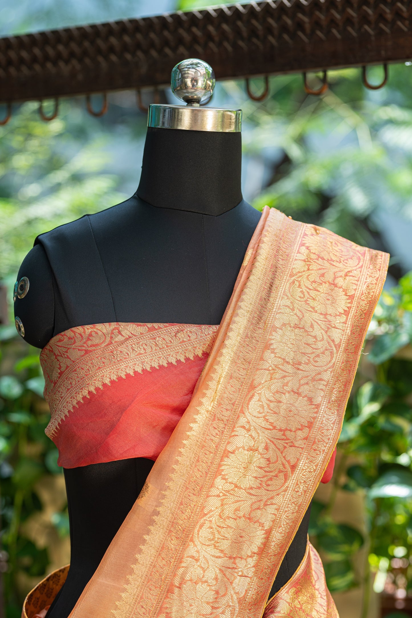 Banarasi Soft Organza Saree Set