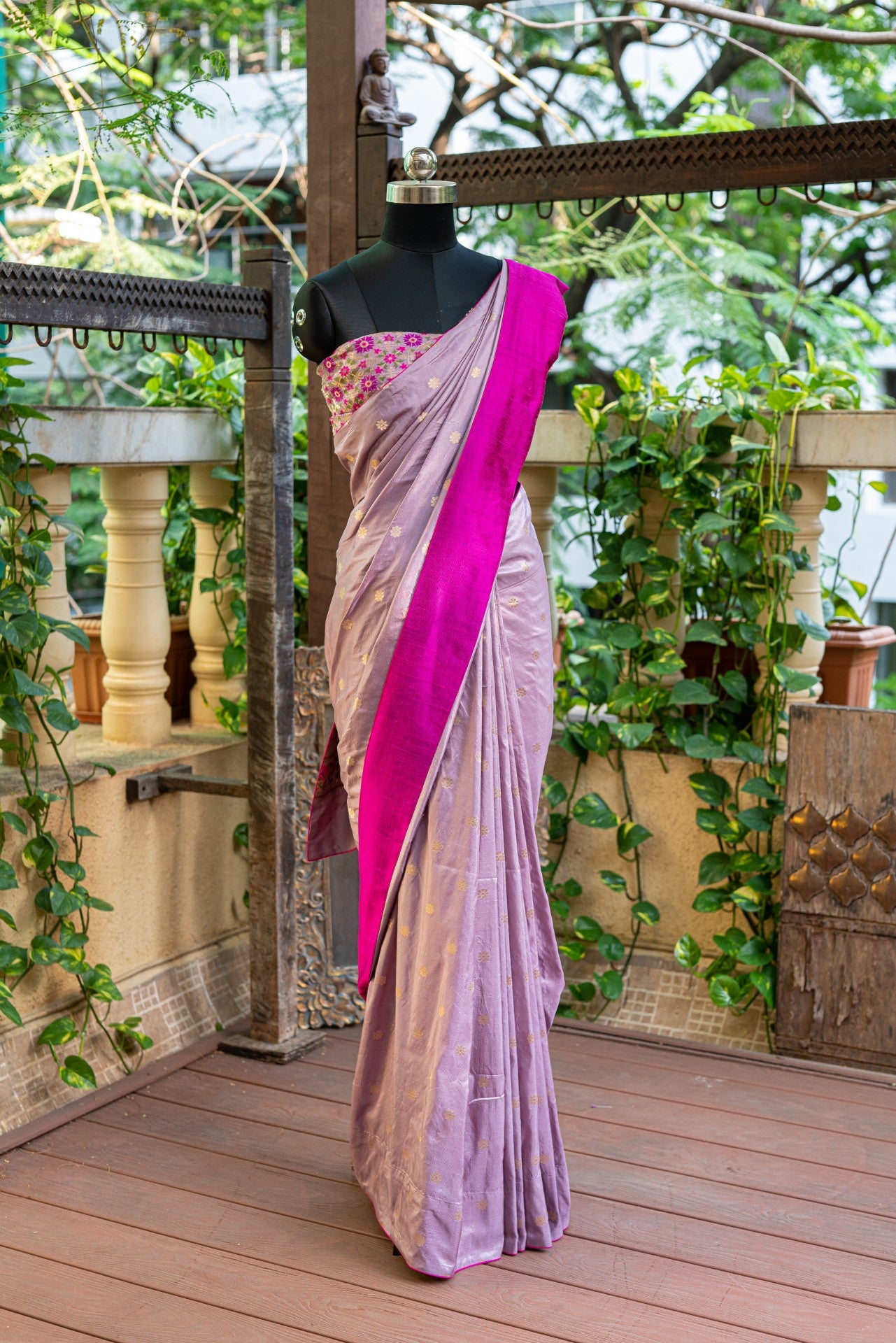 Banarasi Silk Saree Set