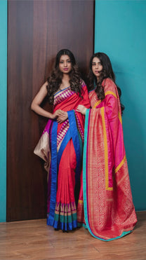 Signature Jesal Vora Banarasi Silk Saree Set