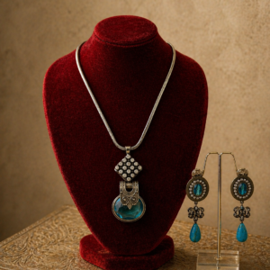 Blue stone set